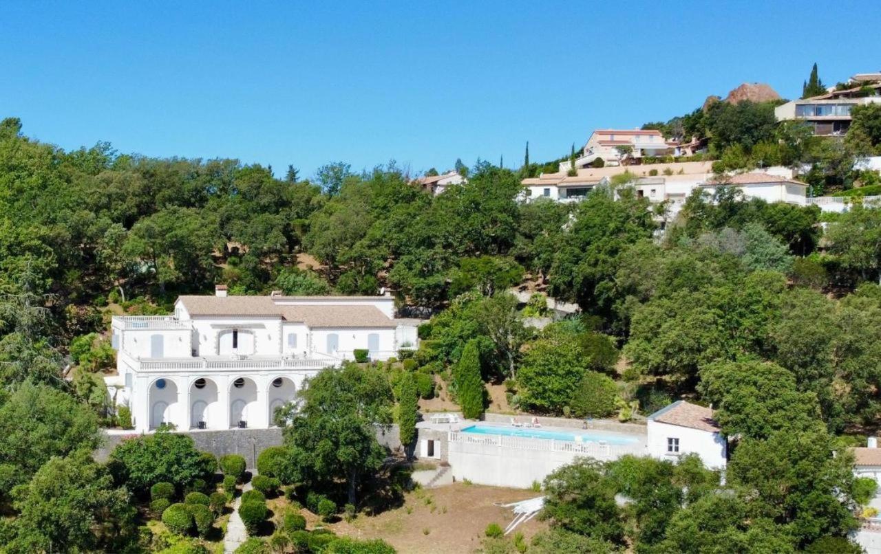 Bel 2 Ou 4 Personnes Vue Sur La Baie De Cannes Immense Piscine Calme Xxl Appartement
